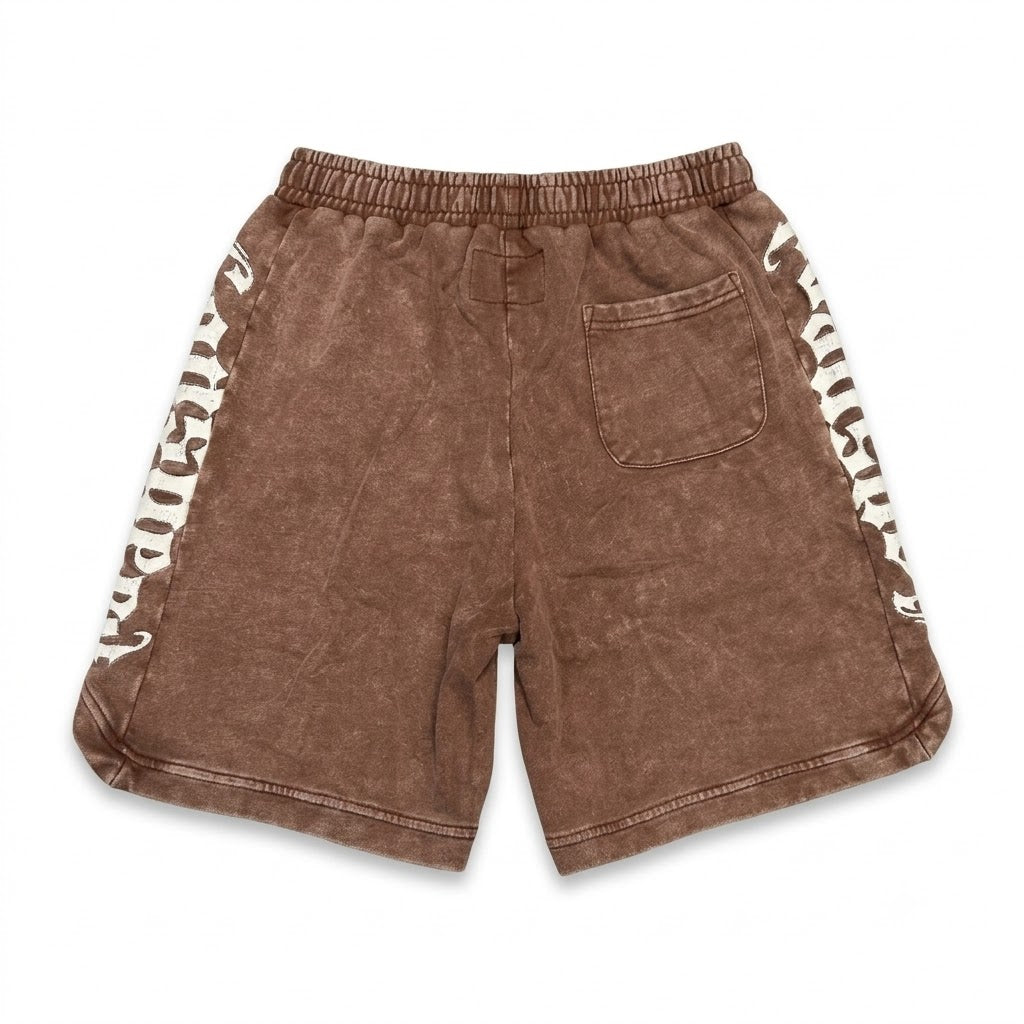 GODSPEED ACID WASH SHORTS