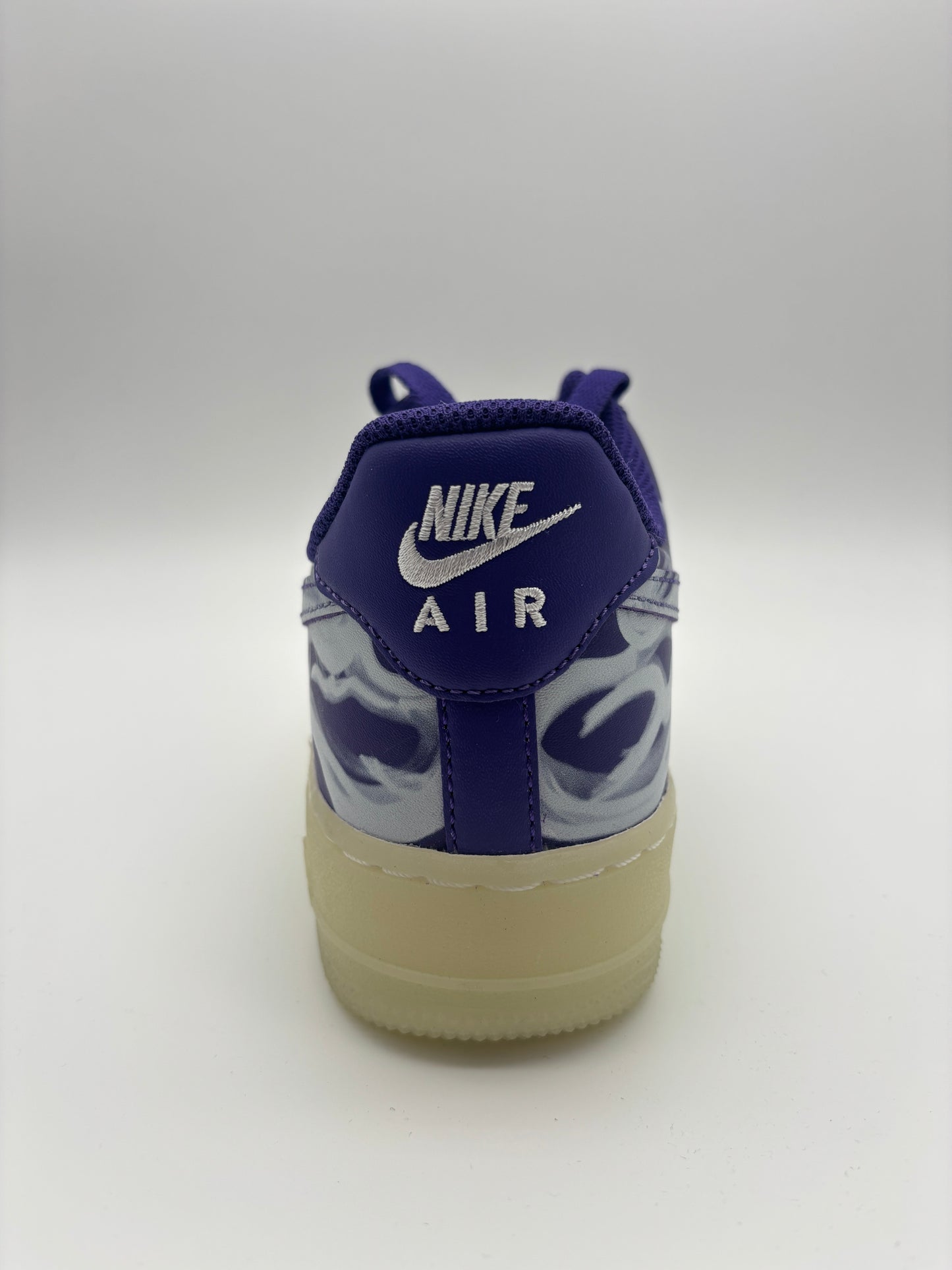 AIR FORCE 1 PURPLE SKELETON