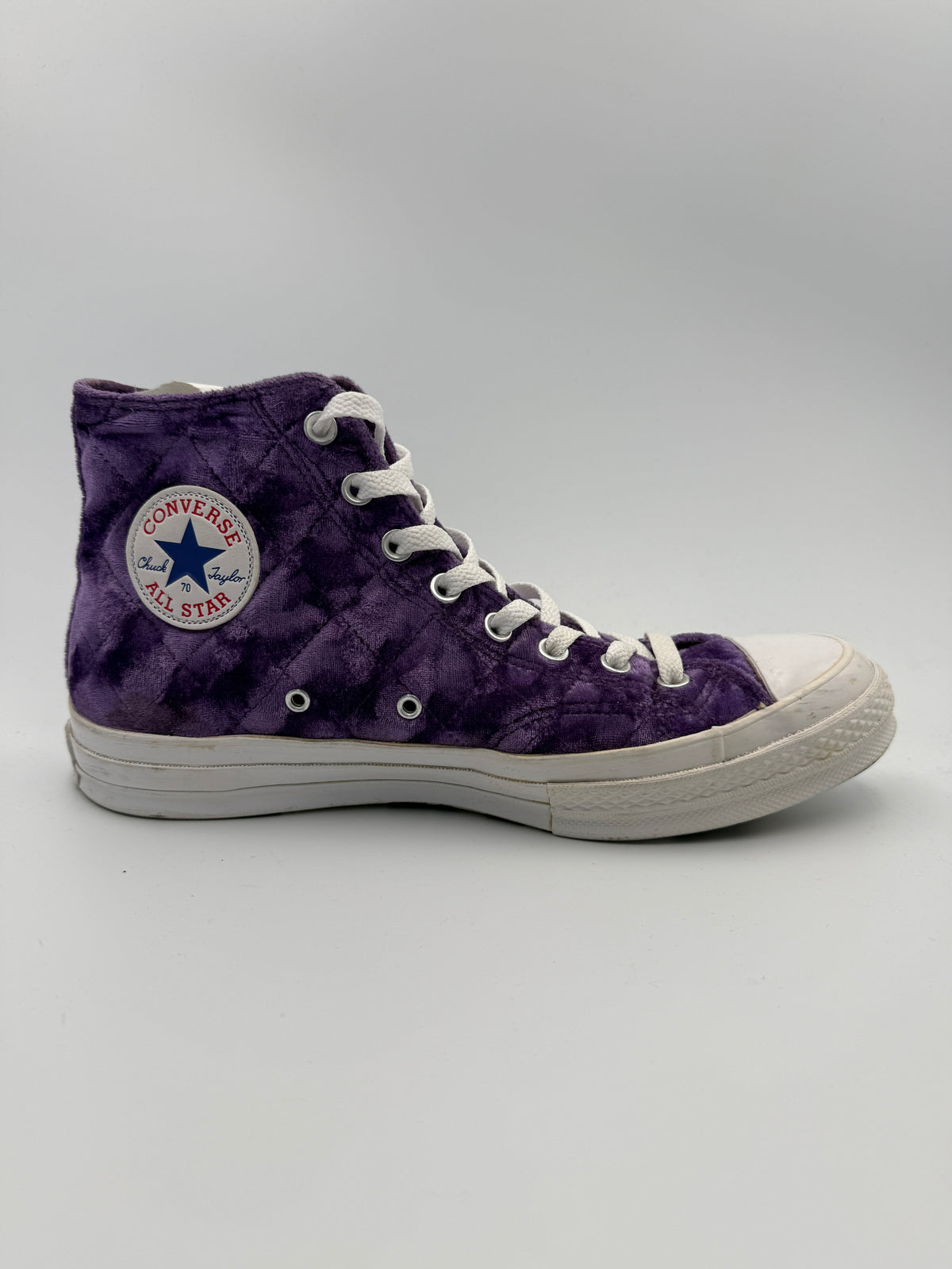CONVERSE HIGH , GOLF QUILTED VELVET