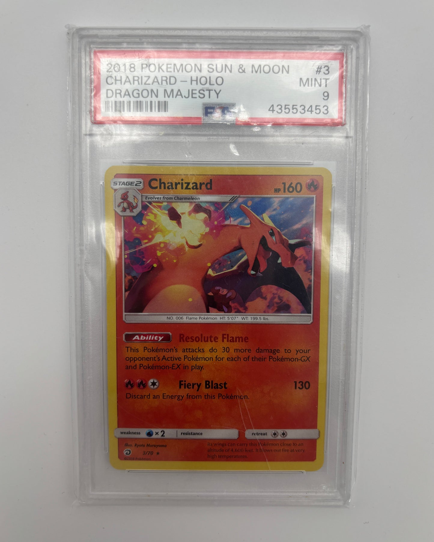 PSA 9 CHARIZARD