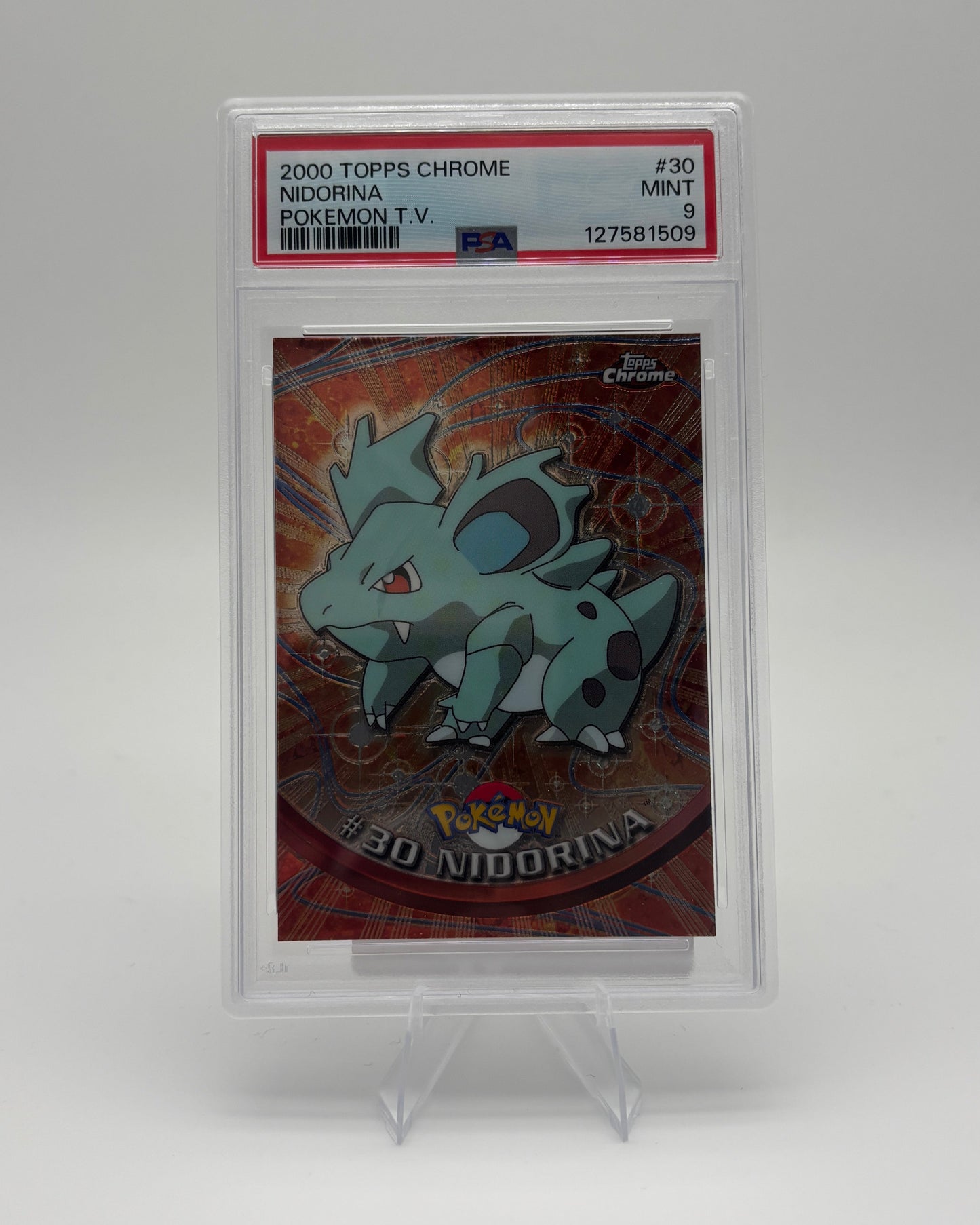 PSA 9 NIDORINA (TOPS)