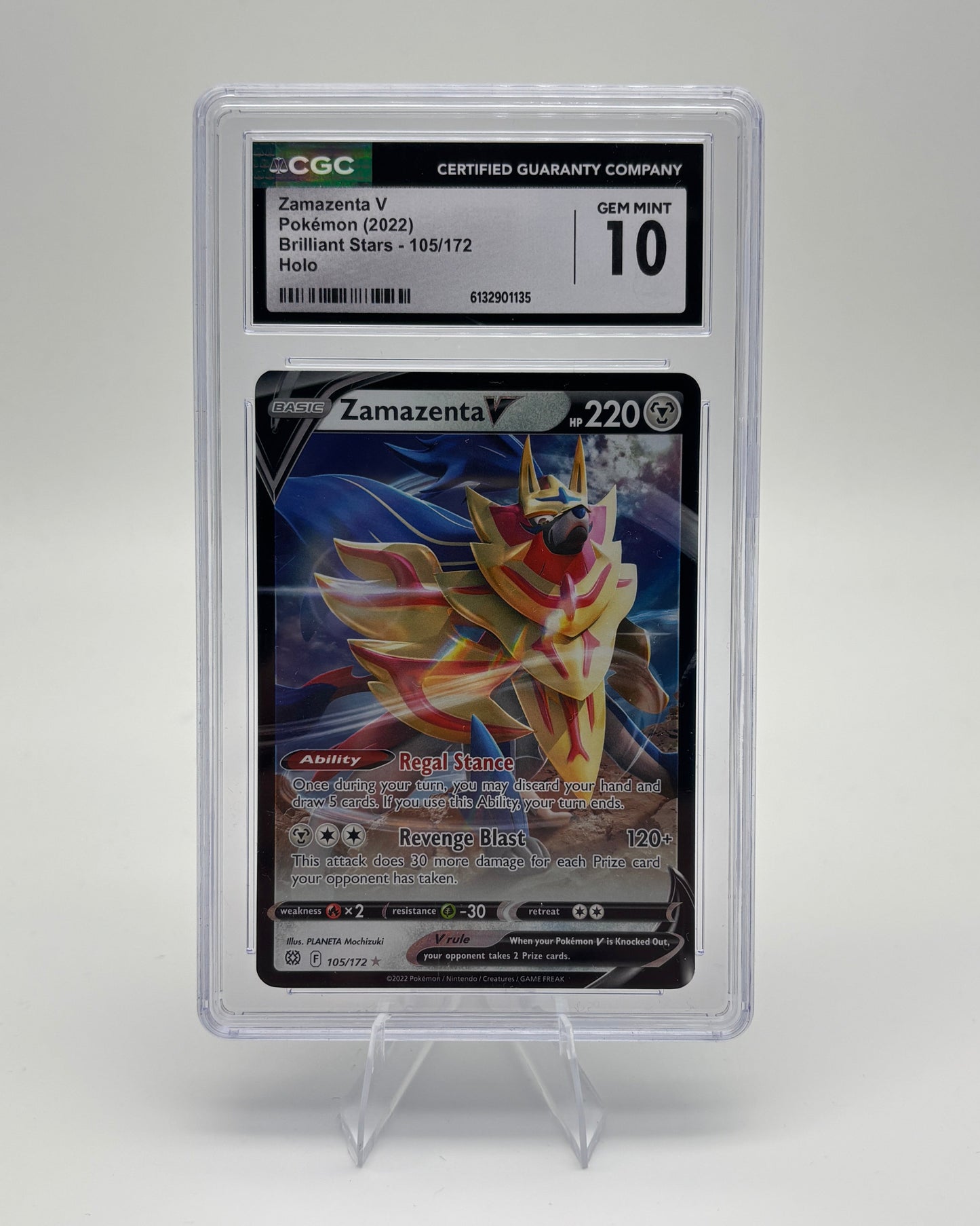 CGC 10 ZAMAZENTA V