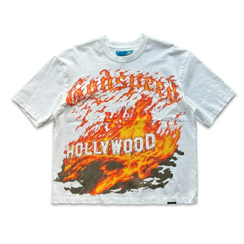 GODSPEED FIRE HOLLYWOOD TEE