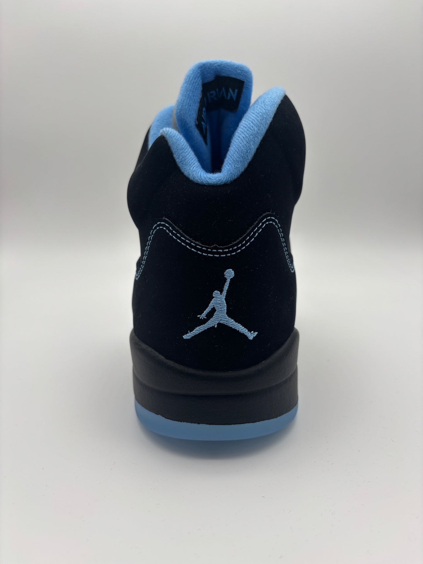JORDAN 5 BLACK UNI BLUE