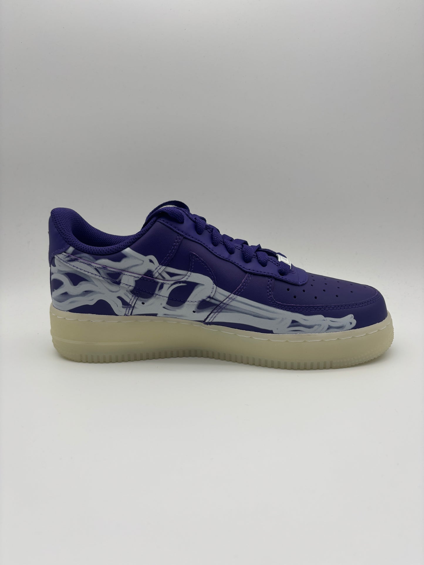 AIR FORCE 1 PURPLE SKELETON