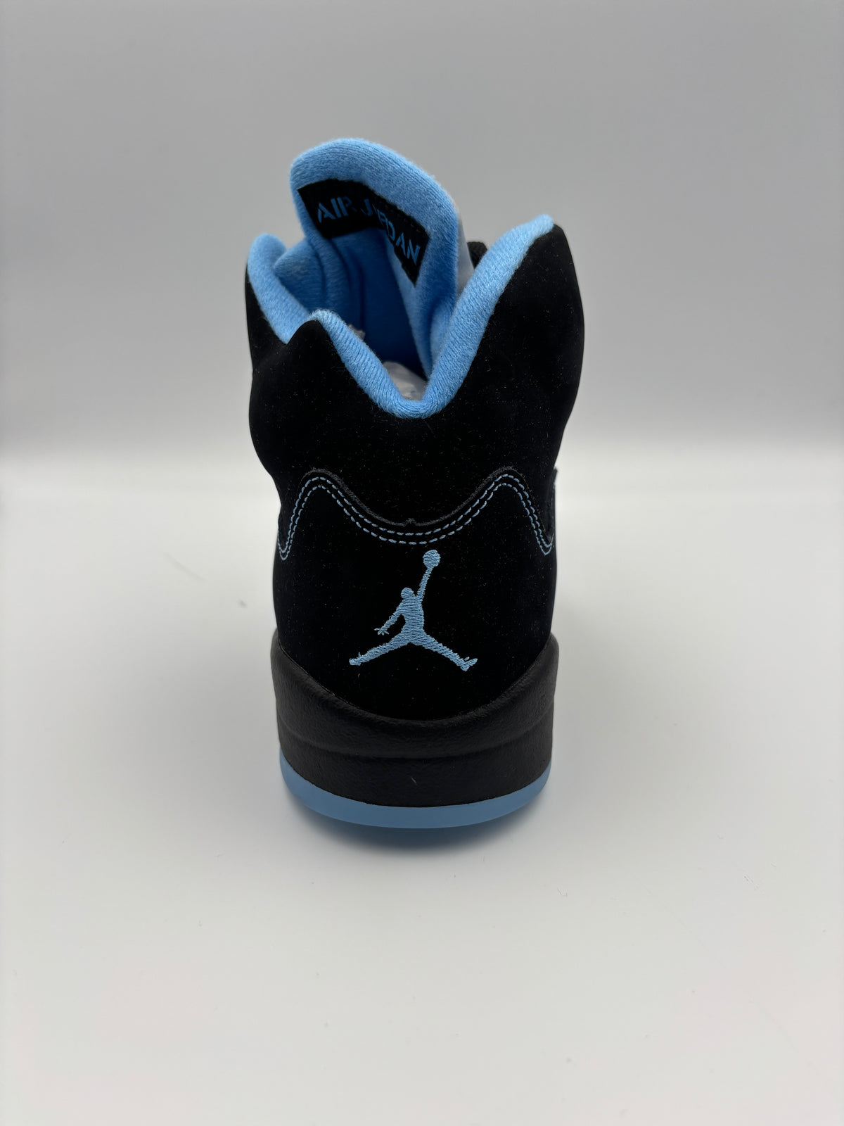 JORDAN 5 BLACK UNI BLUE