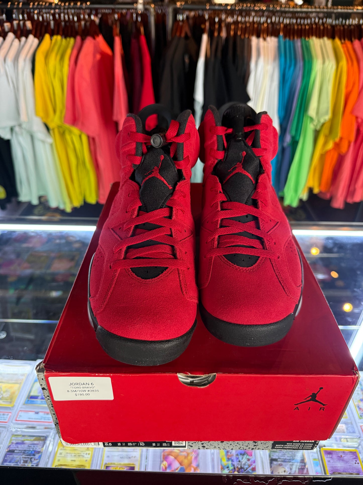 JORDAN 6, TORO BRAVO (NEW)