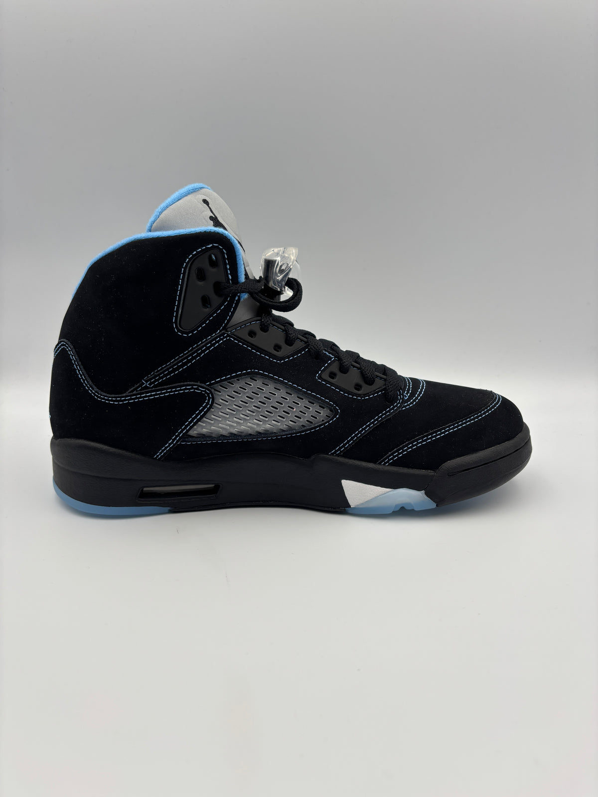 JORDAN 5 BLACK UNI BLUE