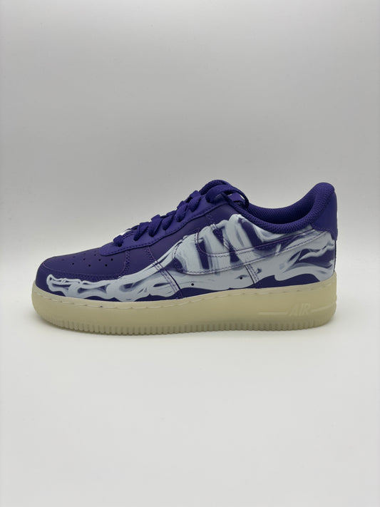 AIR FORCE 1 PURPLE SKELETON