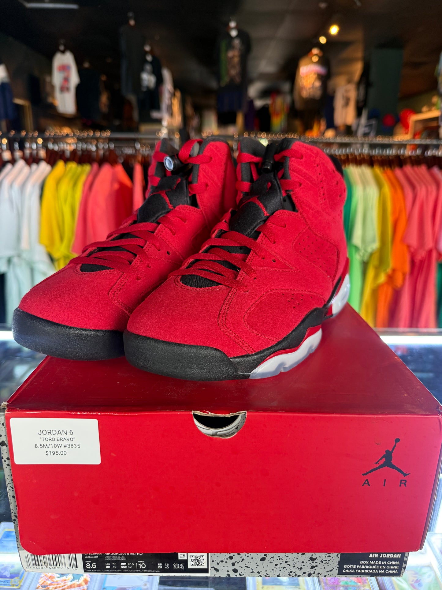 JORDAN 6, TORO BRAVO (NEW)