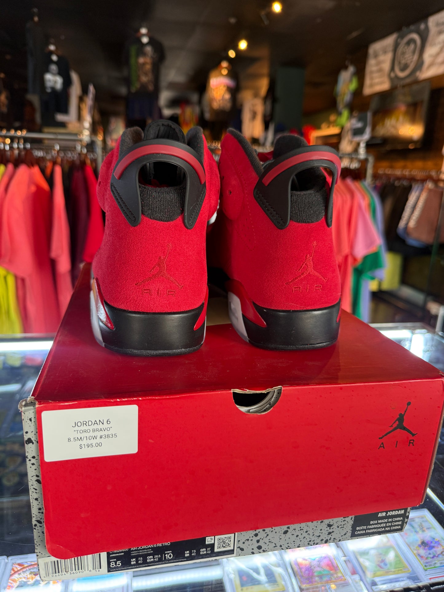 JORDAN 6, TORO BRAVO (NEW)