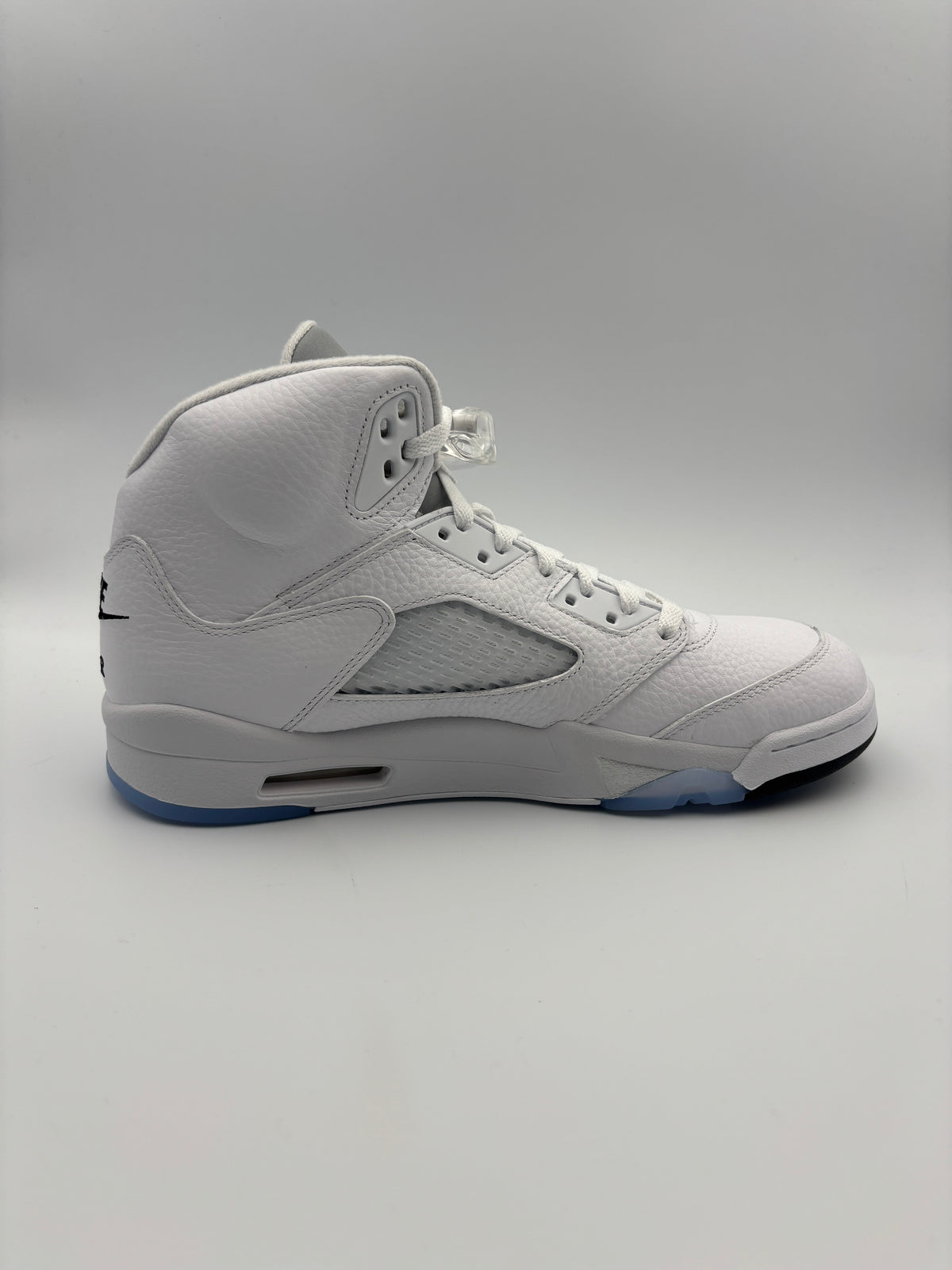 JORDAN 5 WHITE METALLIC