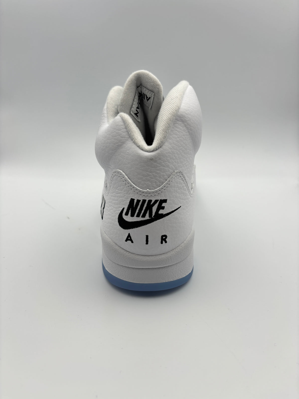 JORDAN 5 WHITE METALLIC