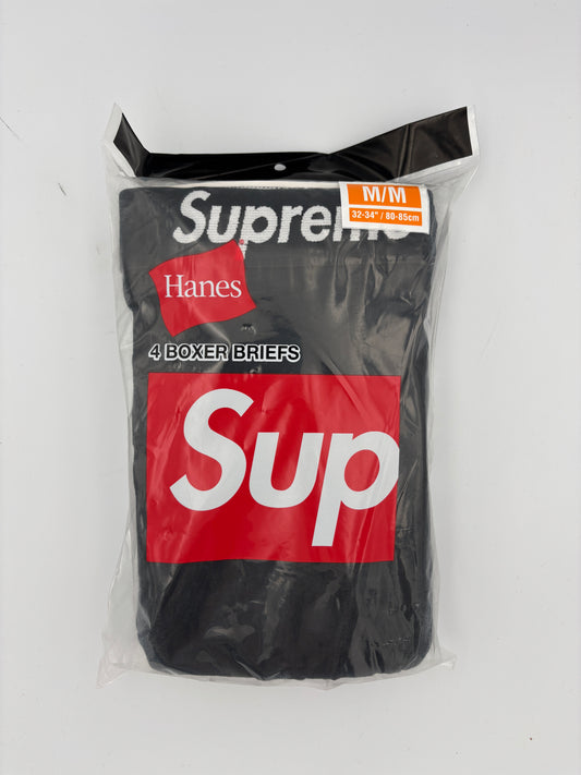 SUPREME BOXERS (BLACK)