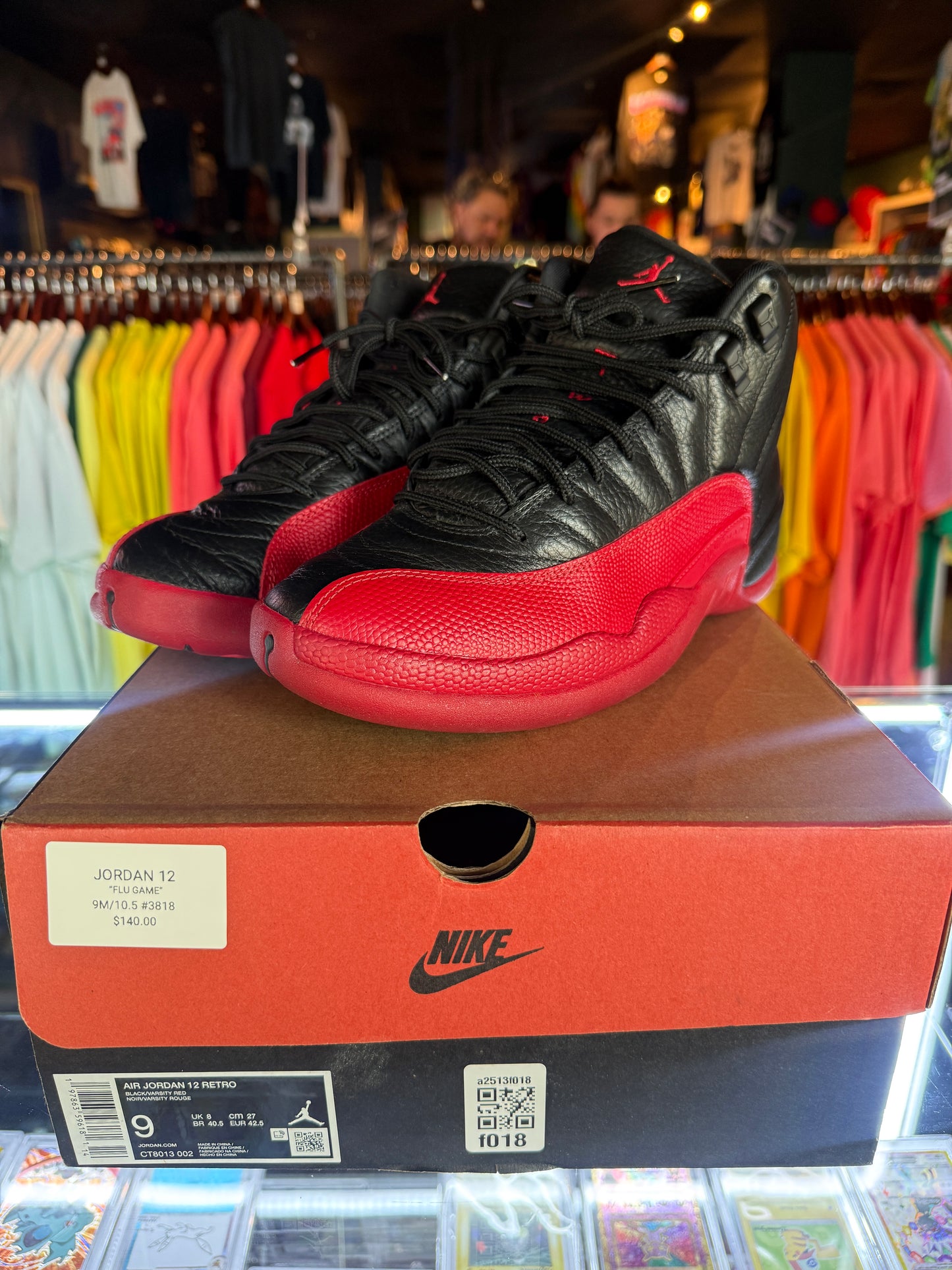 JORDAN 12 (USED), FLU GAME #3818