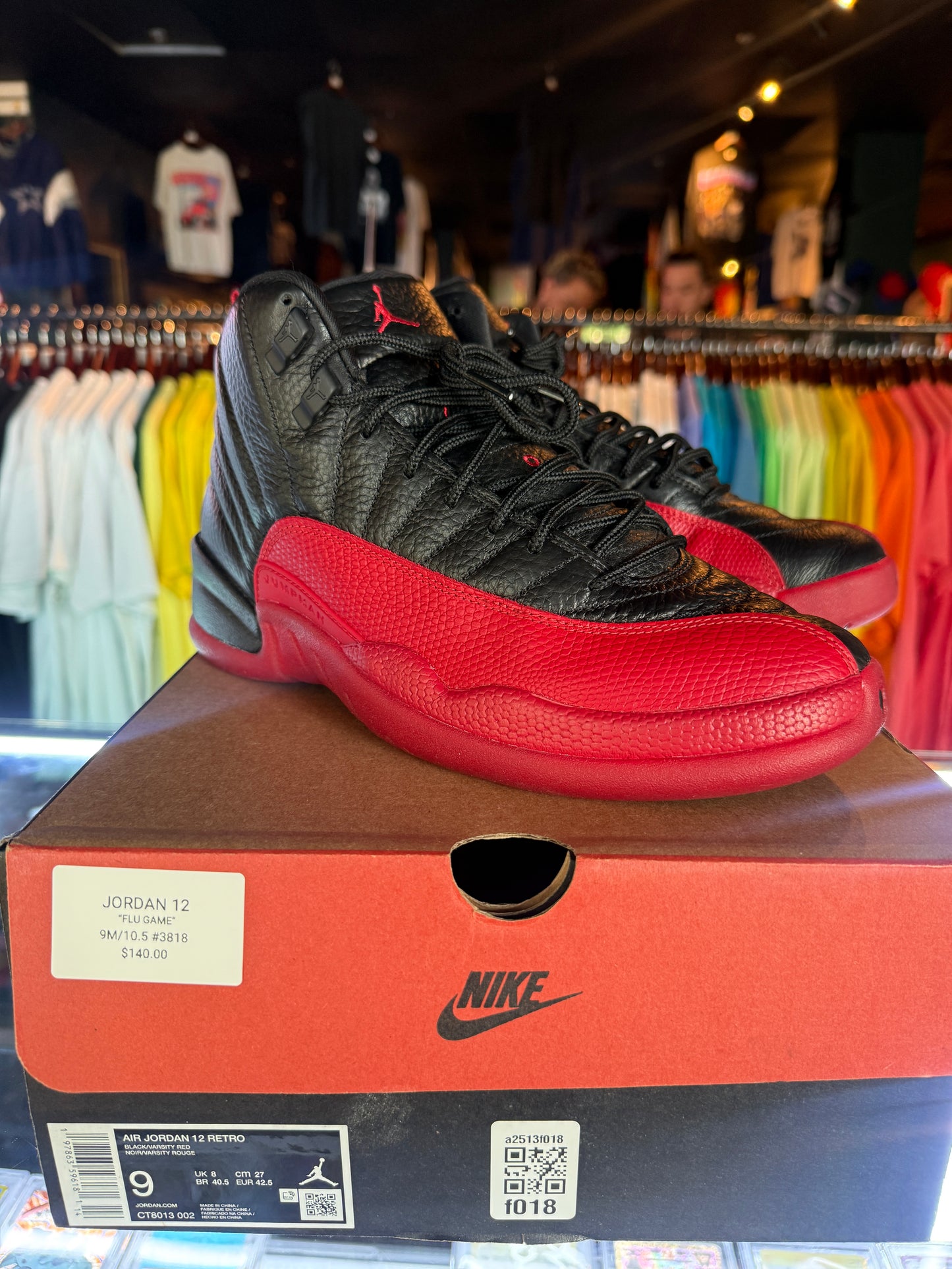 JORDAN 12 (USED), FLU GAME #3818