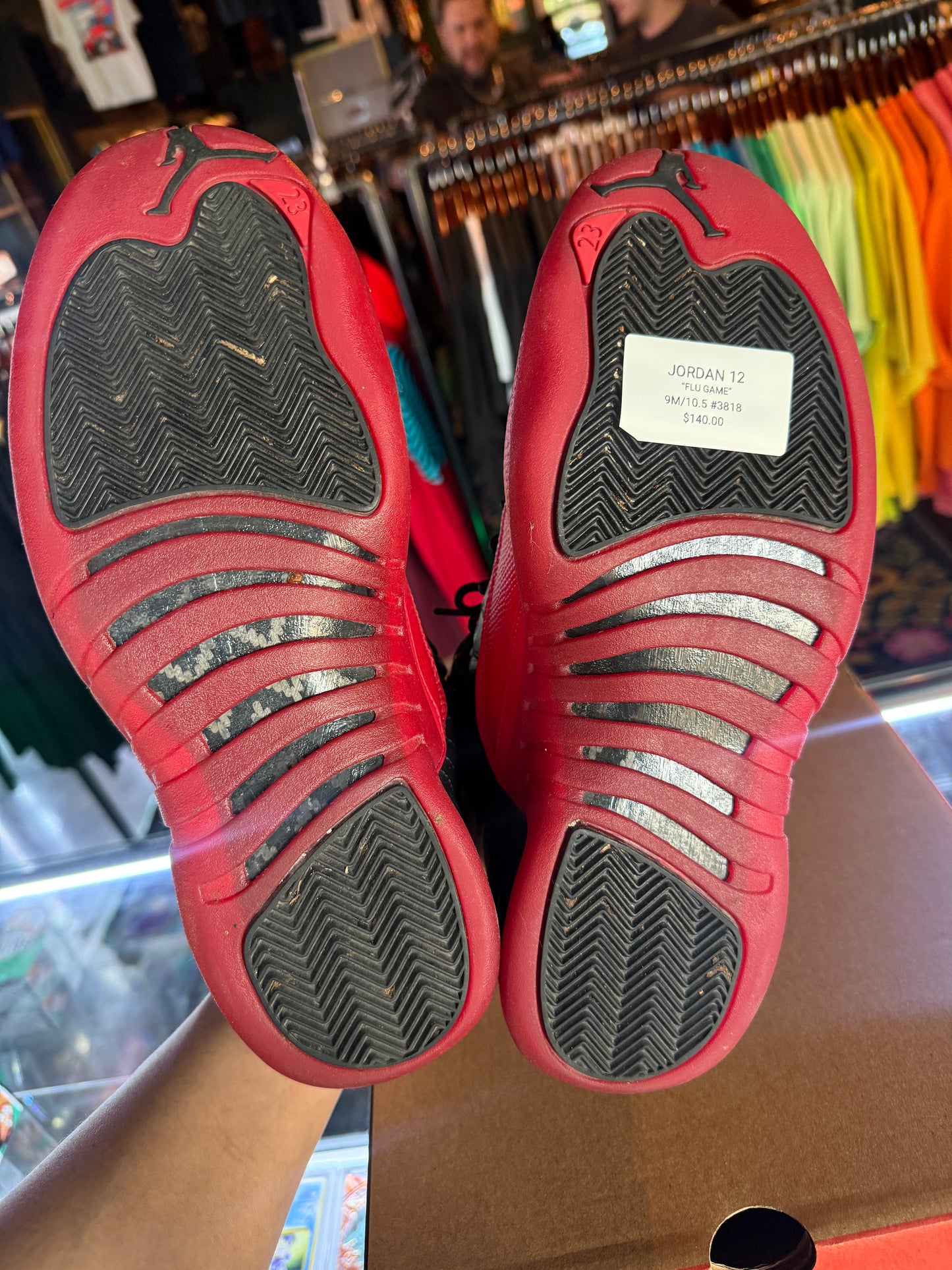JORDAN 12 (USED), FLU GAME #3818