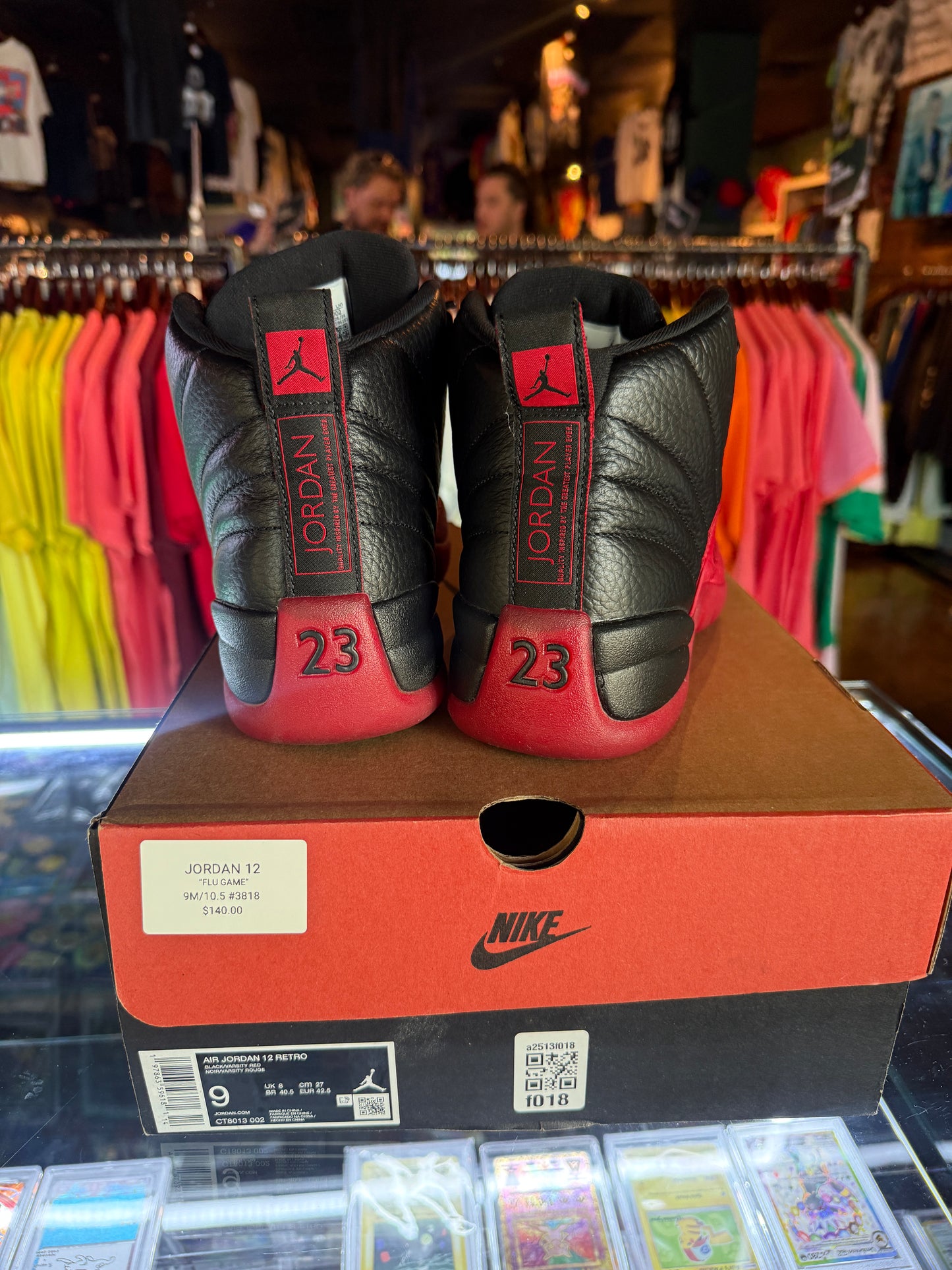 JORDAN 12 (USED), FLU GAME #3818