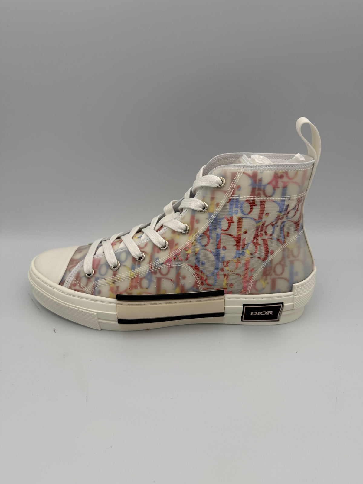 DIOR , MULTICOLOR OBLIQUE HIGHTOP