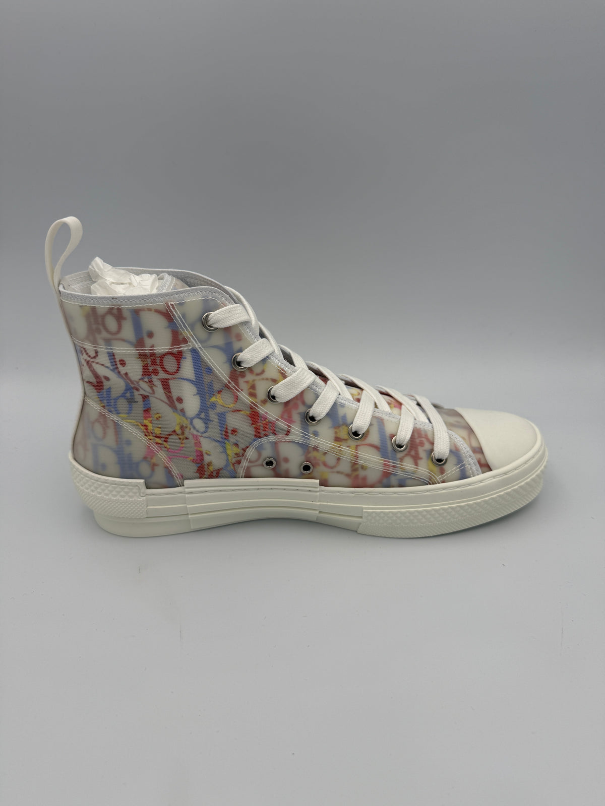 DIOR , MULTICOLOR OBLIQUE HIGHTOP