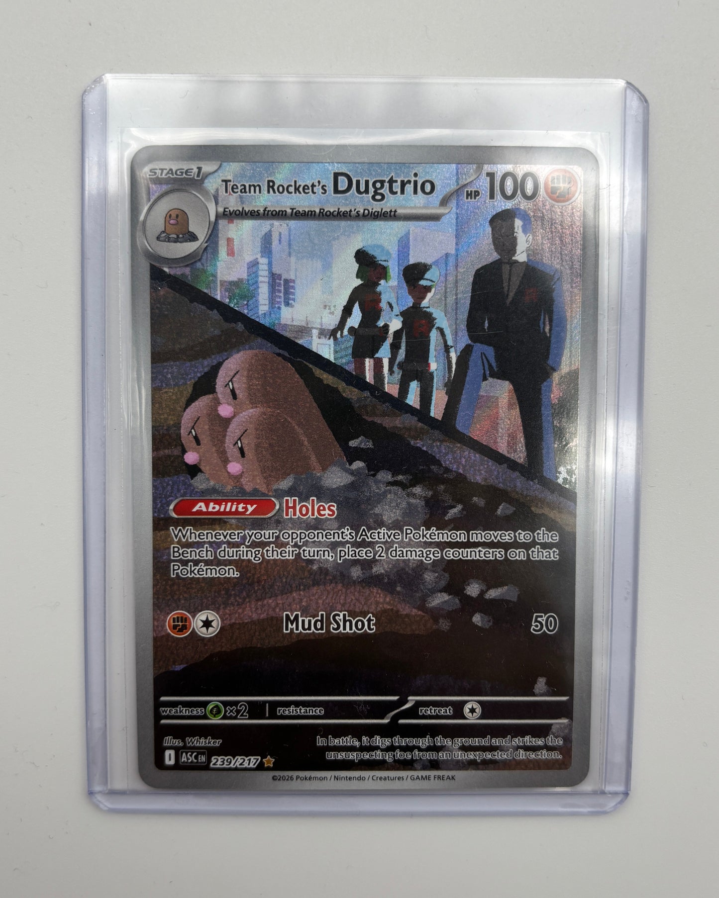 TEAM ROCKET'S DUGTRIO