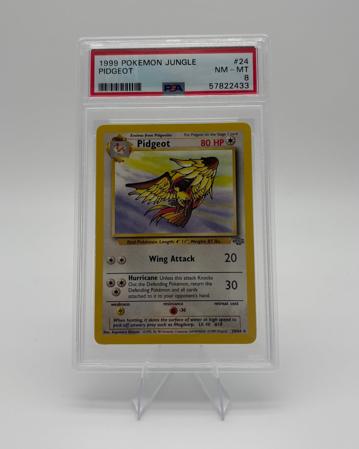 PSA 8 PIDGEOT (1999)