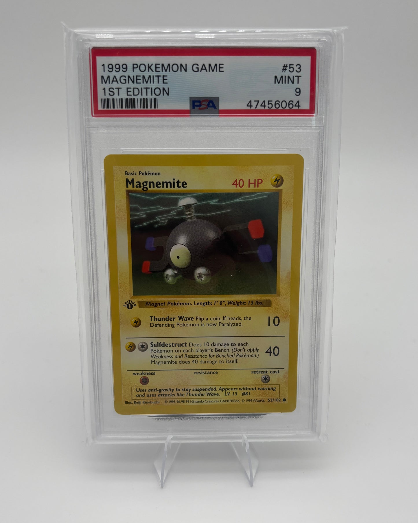 PSA 9 MAGNEMITE