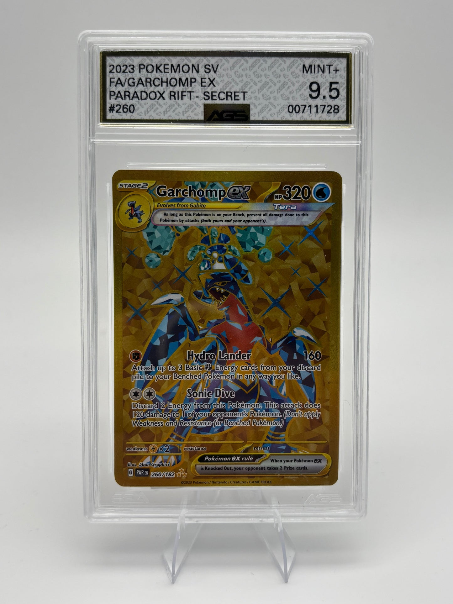 AGS 9.5 GARCHOMP EX