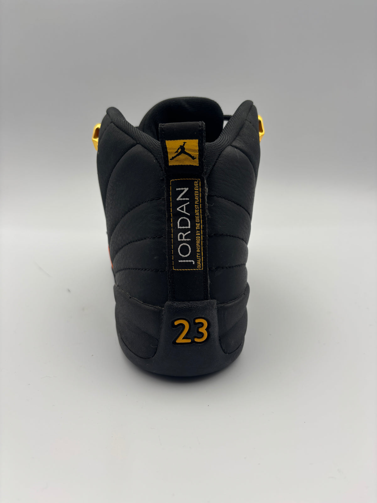 JORDAN 12 BLACK TAXI