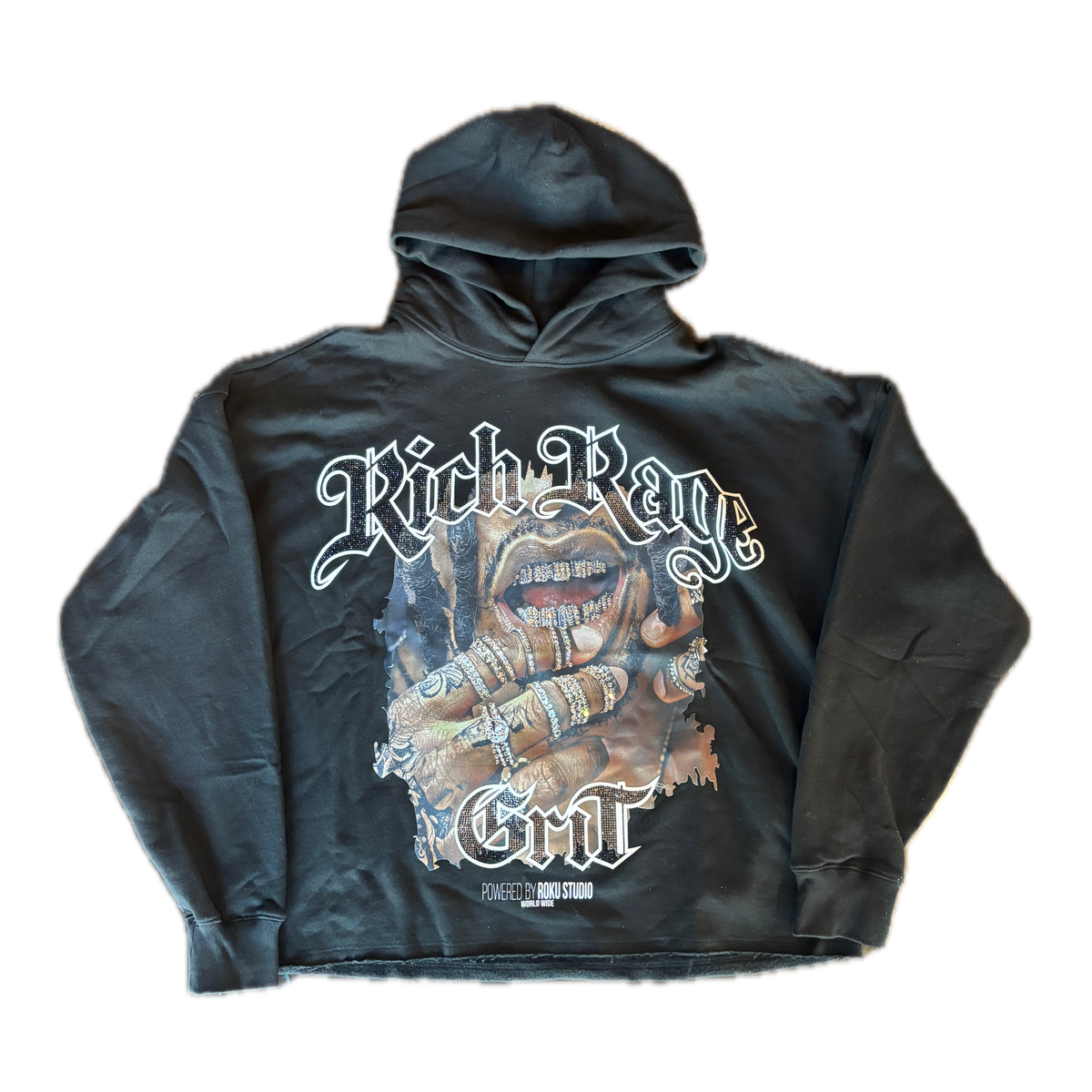 RUKOSTUDIO RICH RAGS HOODIE