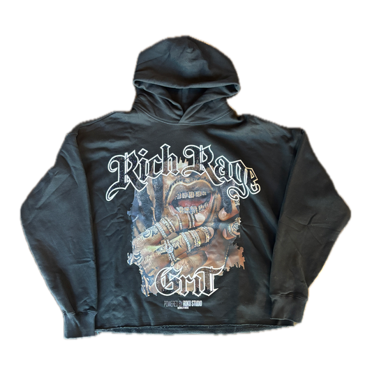 RUKOSTUDIO RICH RAGS HOODIE