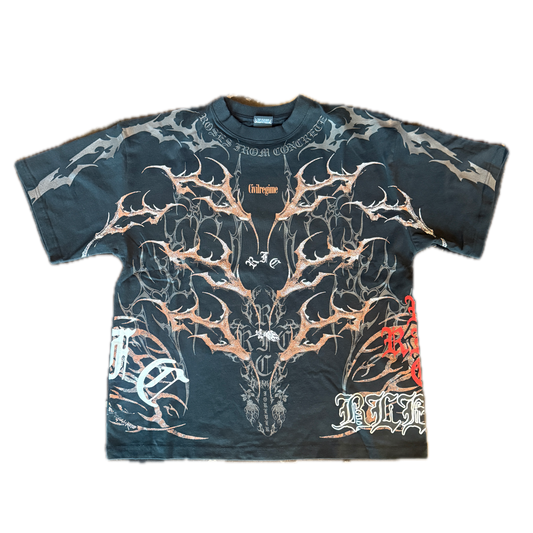 CIVILREGIME ROSES FROM CONCRETE TEE