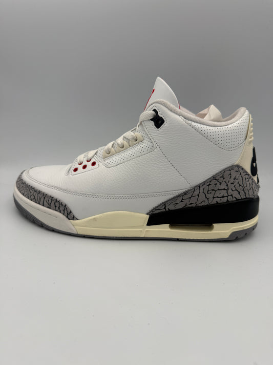 JORDAN 3 , WHITE CEMENT REIMAGINED