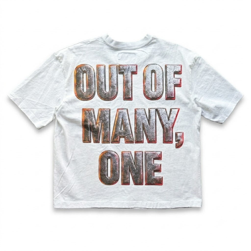 GODSPEED OUT OF MANY, ONE TEE