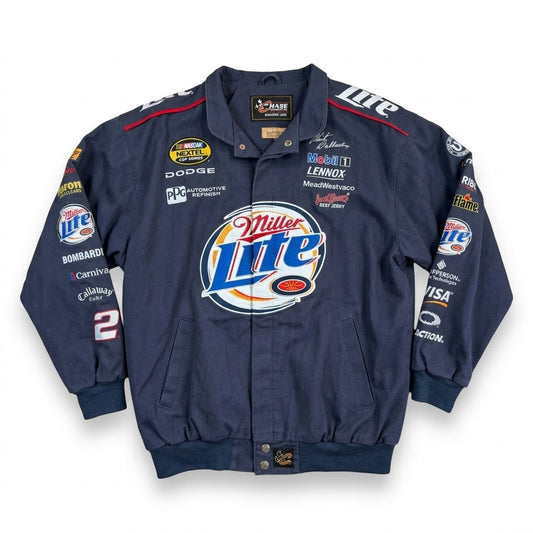 MILLER LIGHT NASCAR JACKET