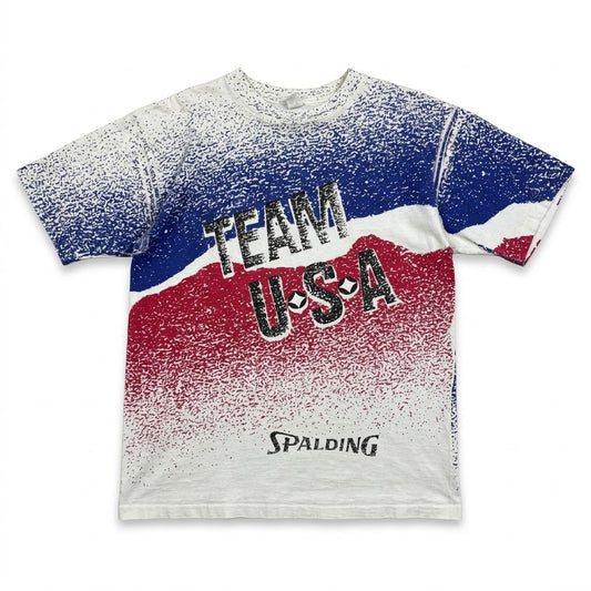 TEAM USA SPALDING TEE (L)