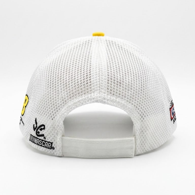 YELLOW NASCAR HAT