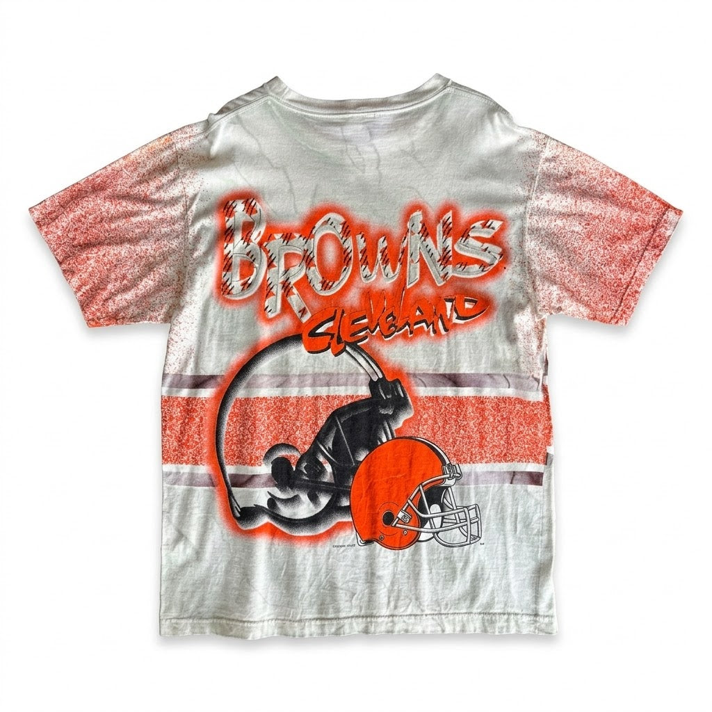 CLEVELAND BROWN AOP TEE (XL)