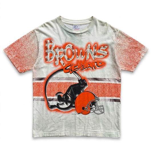 CLEVELAND BROWN AOP TEE (XL)