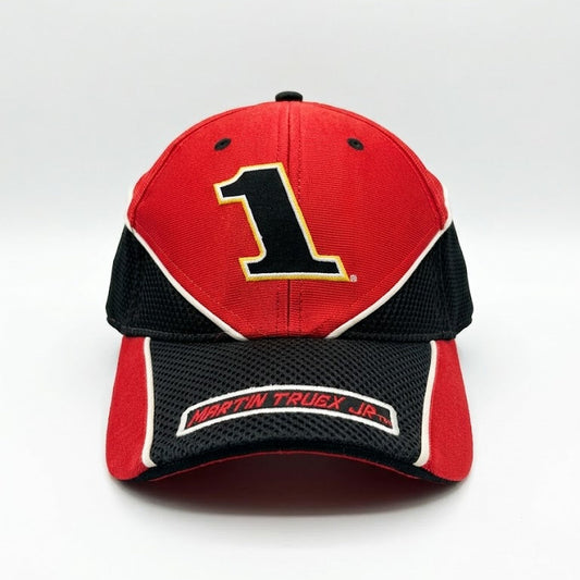 RED NASCAR HAT